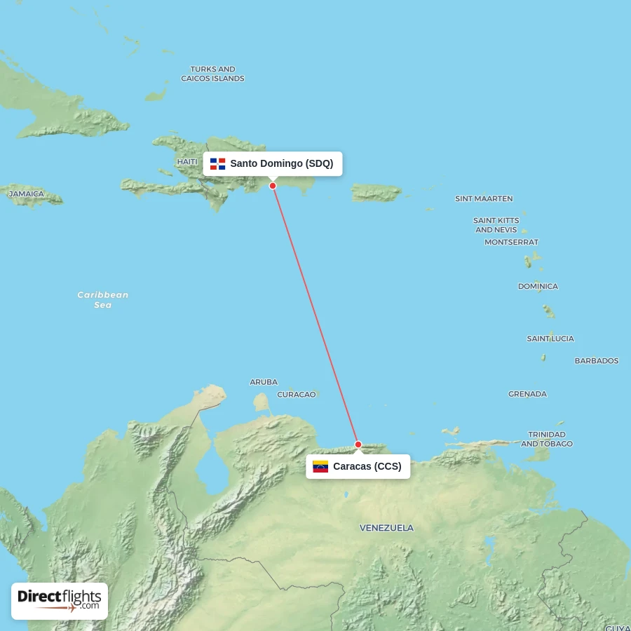 SDQ - CCS route map