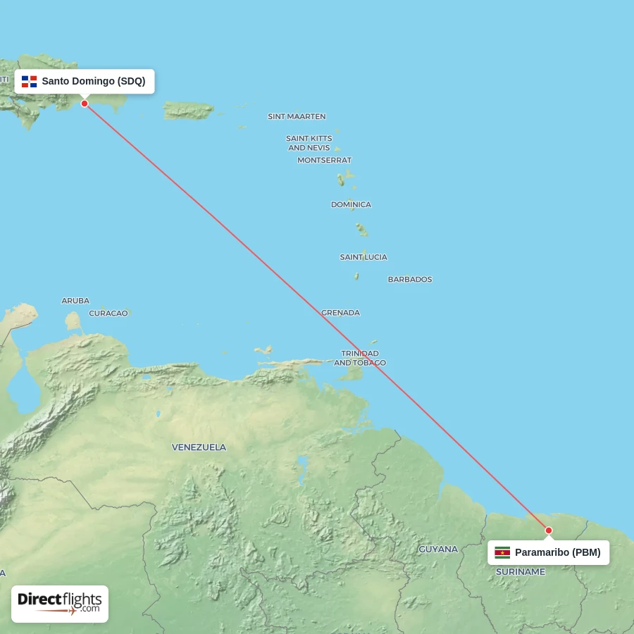 SDQ - PBM route map