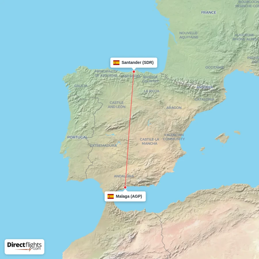 SDR - AGP route map