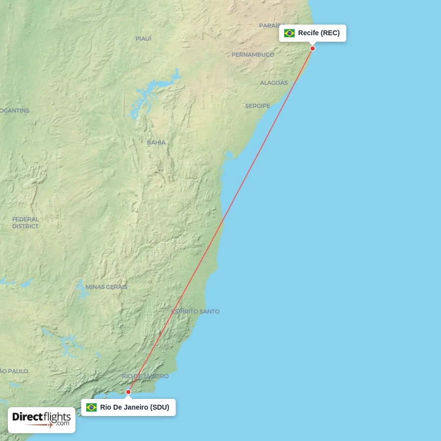 SDU - REC route map