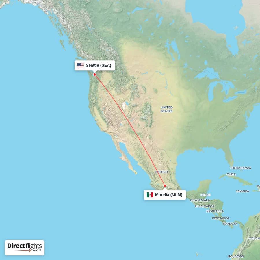 SEA - MLM route map