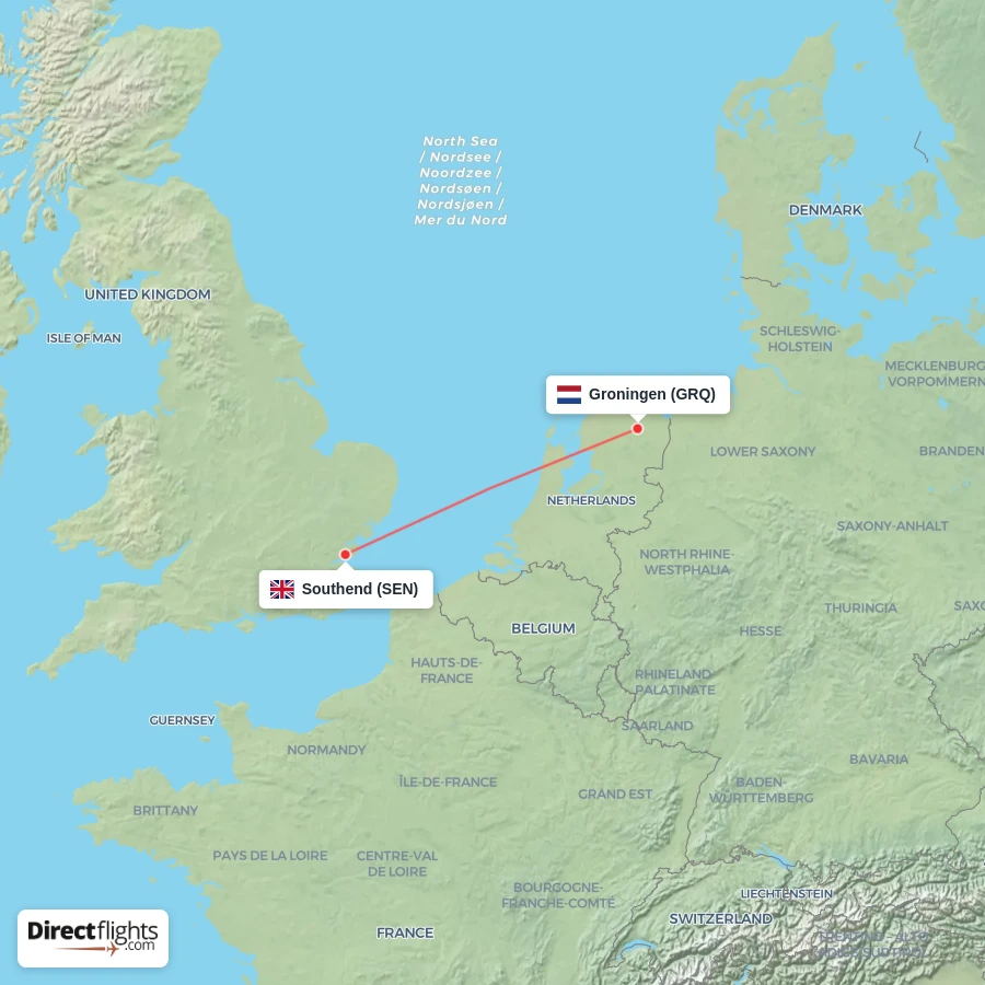 SEN - GRQ route map