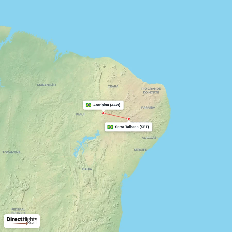 SET - JAW route map