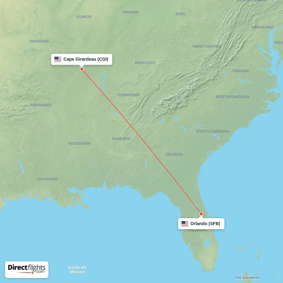 SFB - CGI route map