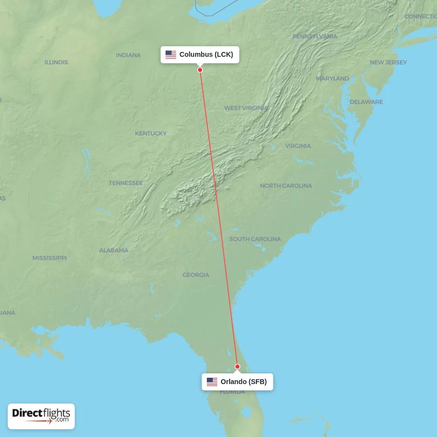 SFB - LCK route map