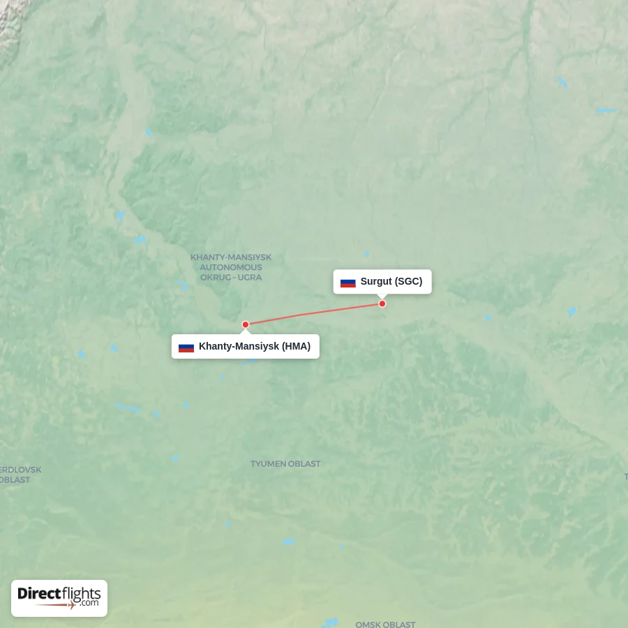 SGC - HMA route map