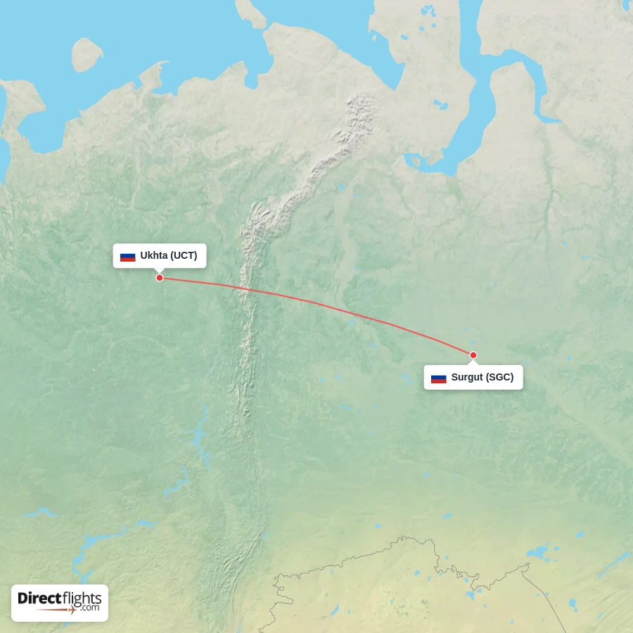 SGC - UCT route map