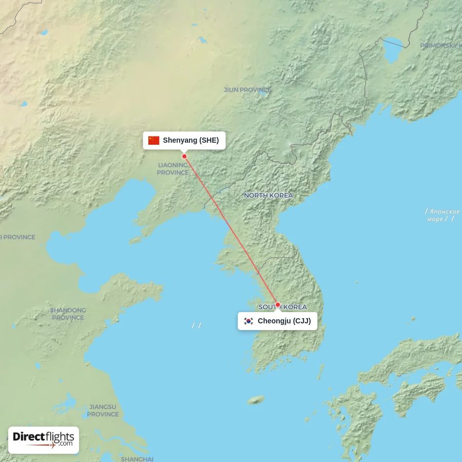 SHE - CJJ route map