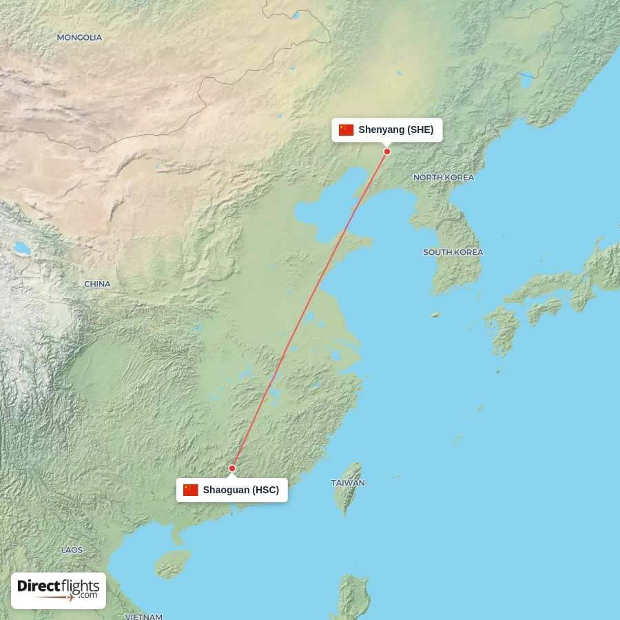 SHE - HSC route map