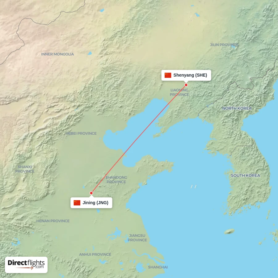 SHE - JNG route map
