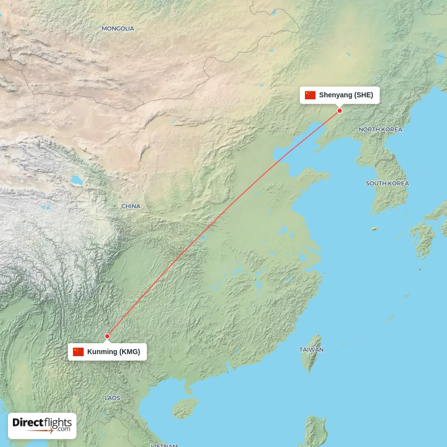 SHE - KMG route map