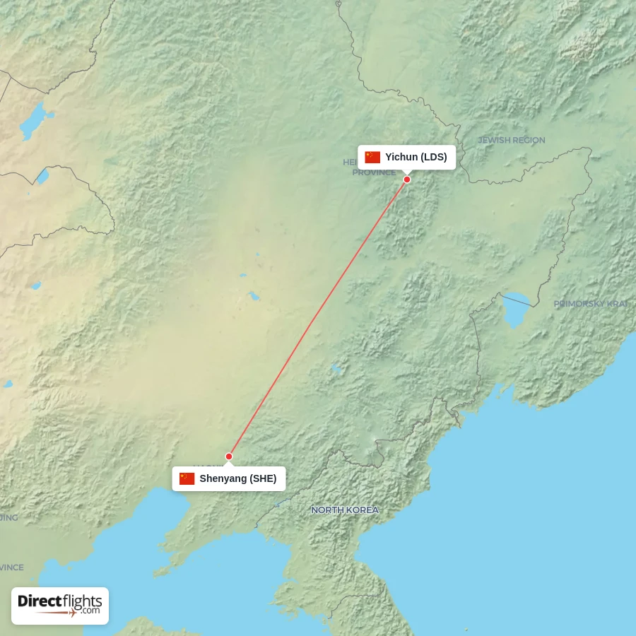 SHE - LDS route map