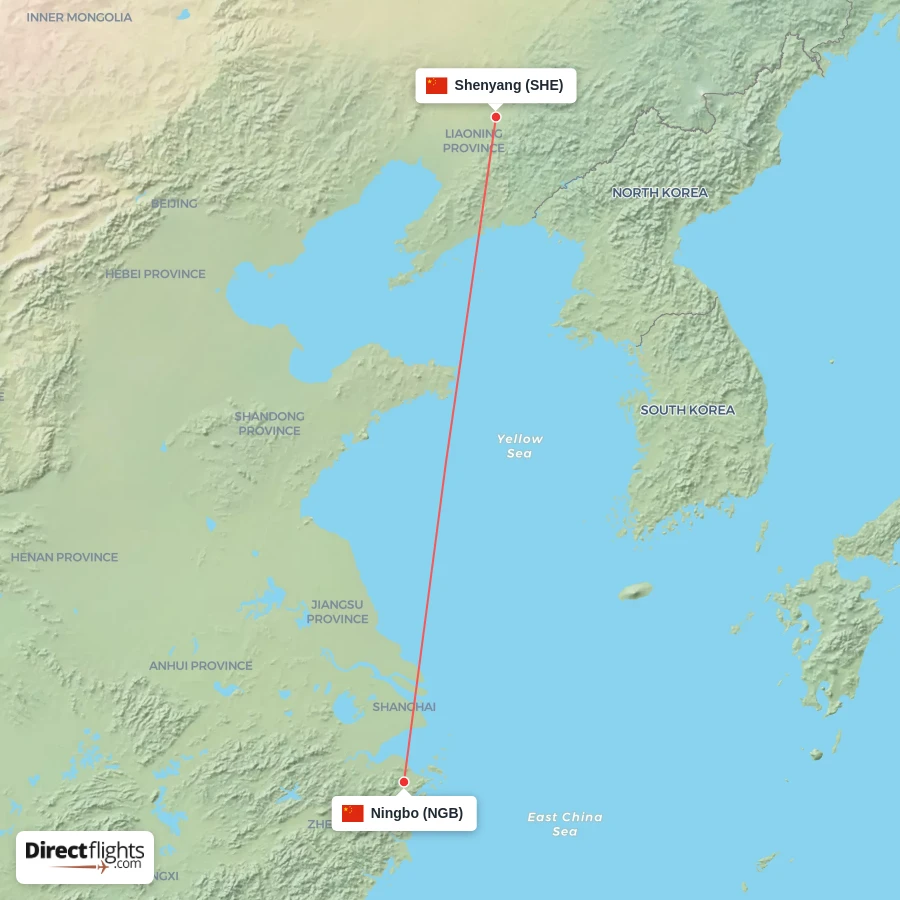 SHE - NGB route map
