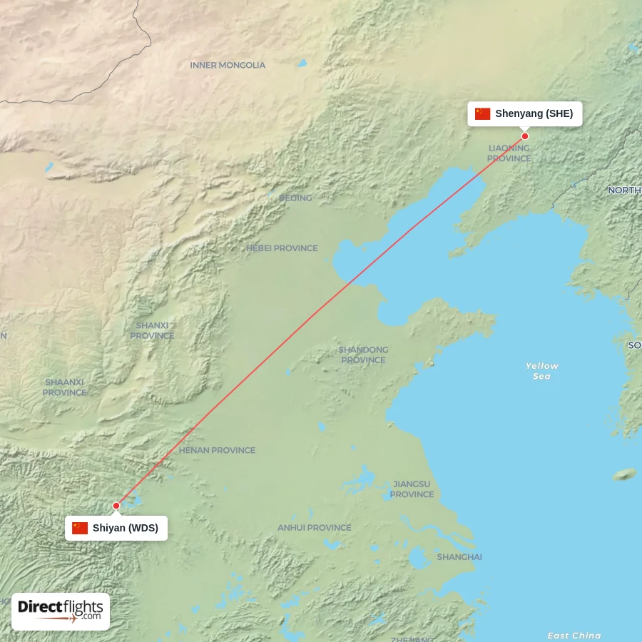 SHE - WDS route map