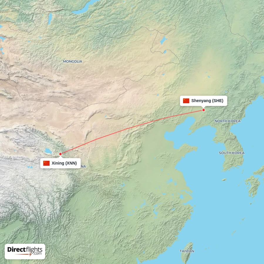 SHE - XNN route map