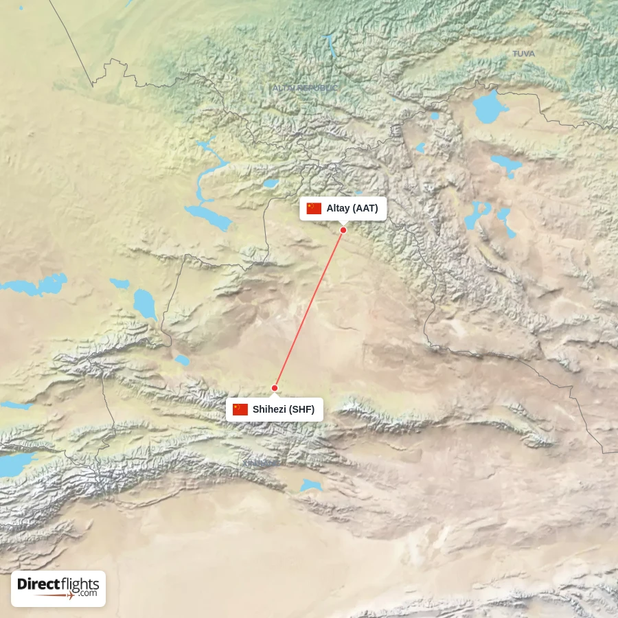 SHF - AAT route map