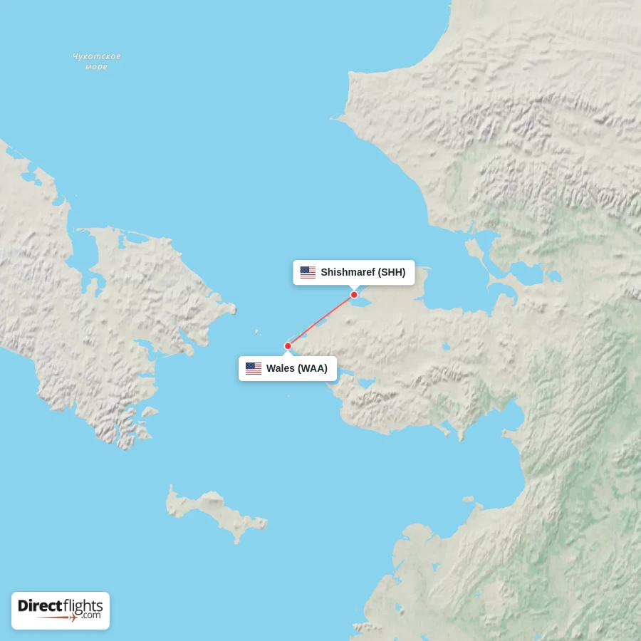 SHH - WAA route map