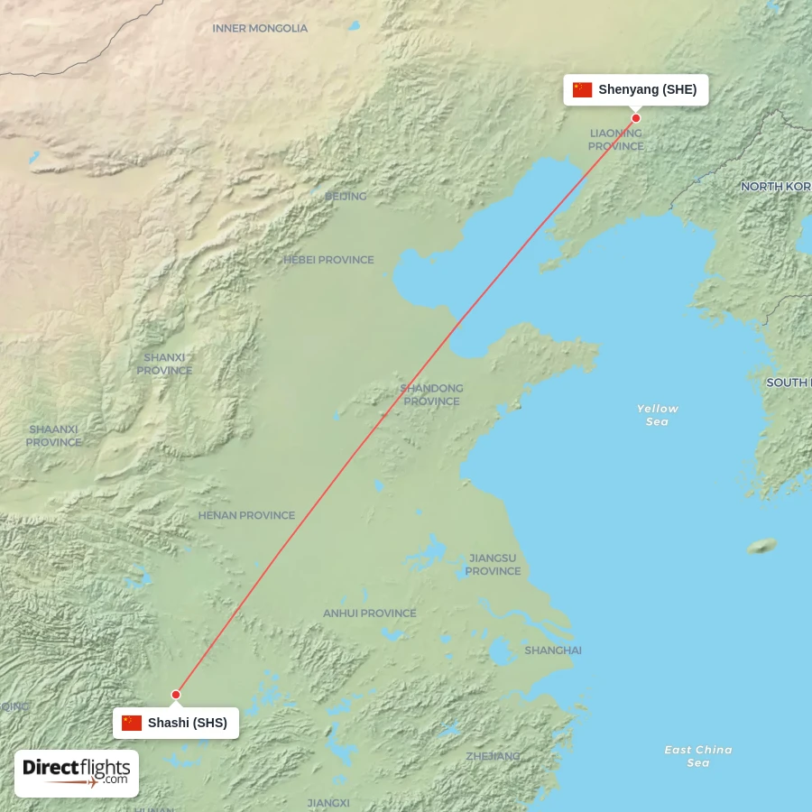 SHS - SHE route map
