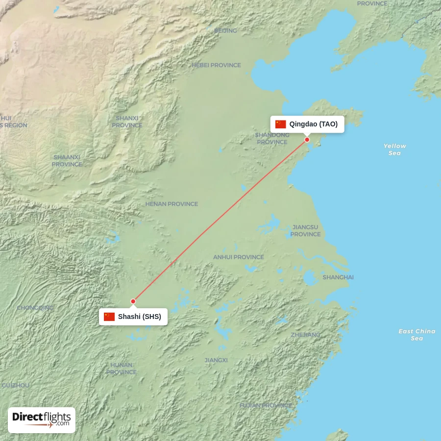 SHS - TAO route map
