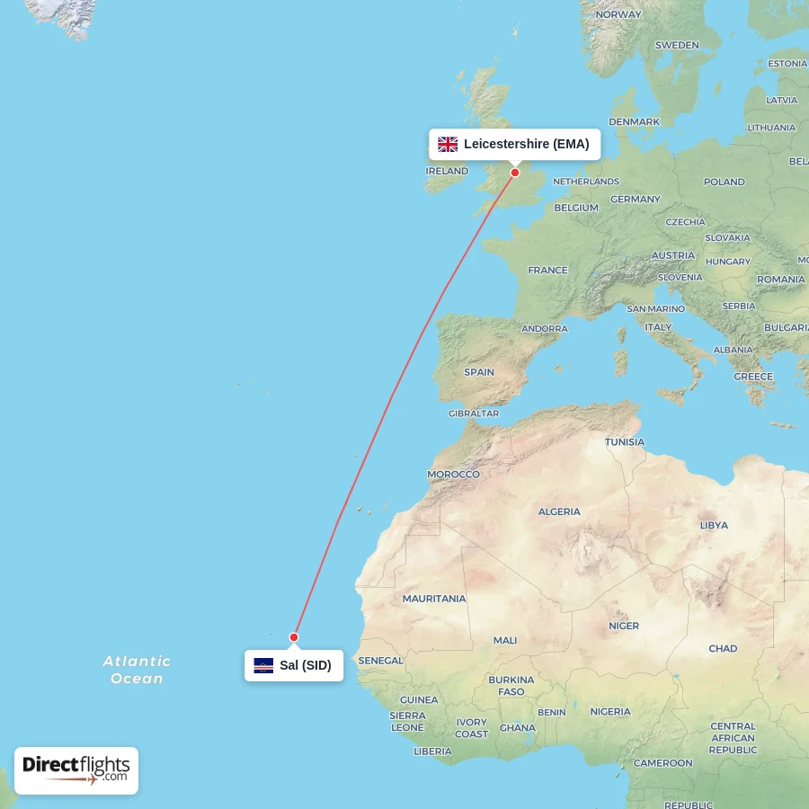 SID - EMA route map