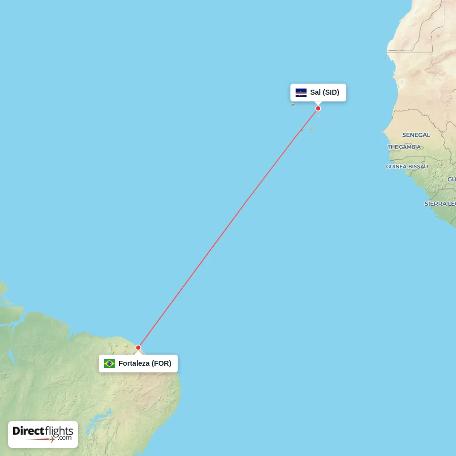 SID - FOR route map