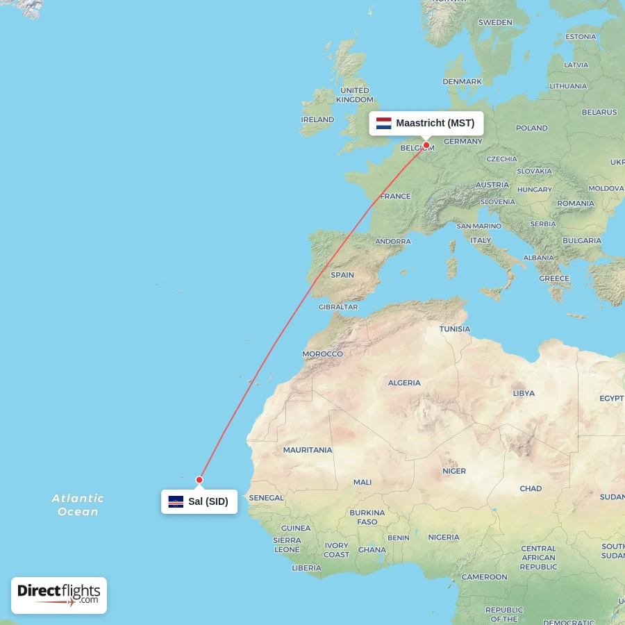 SID - MST route map