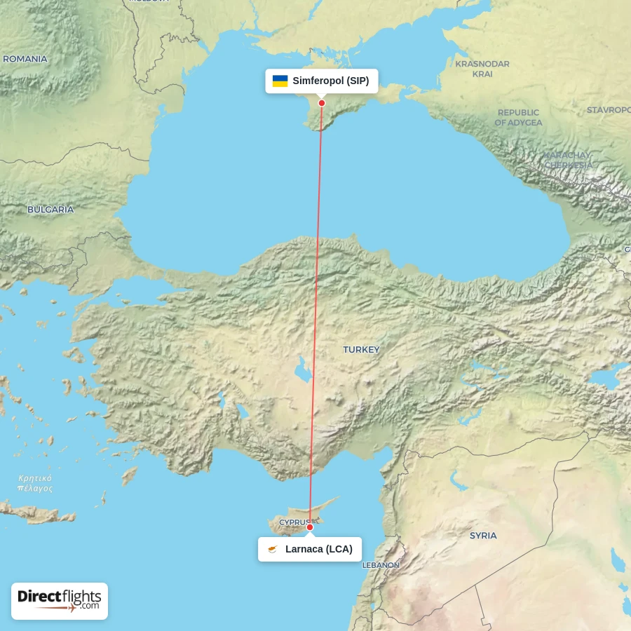 SIP - LCA route map