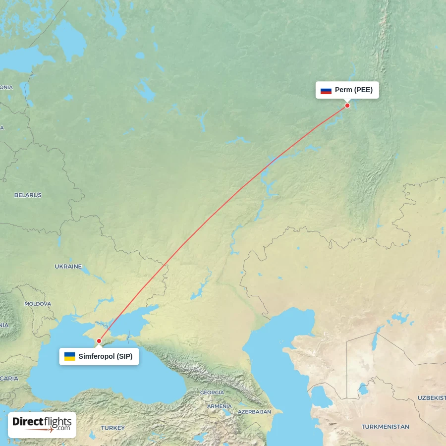 SIP - PEE route map