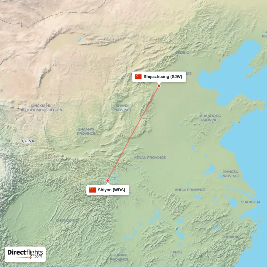 SJW - WDS route map