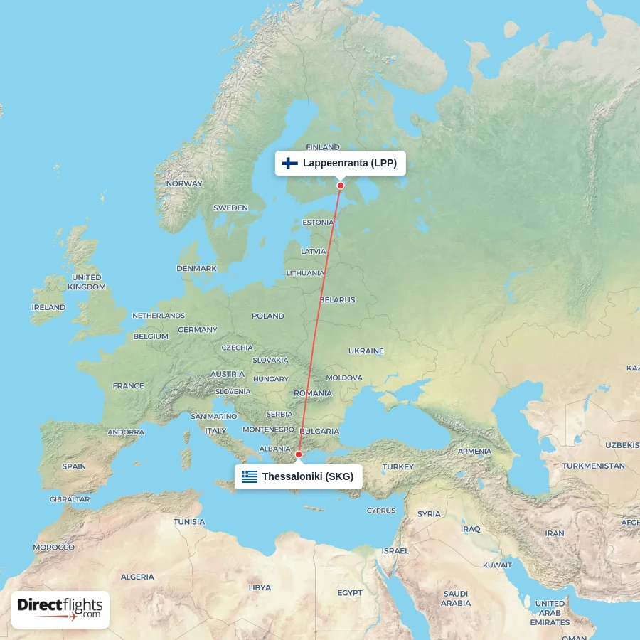 SKG - LPP route map