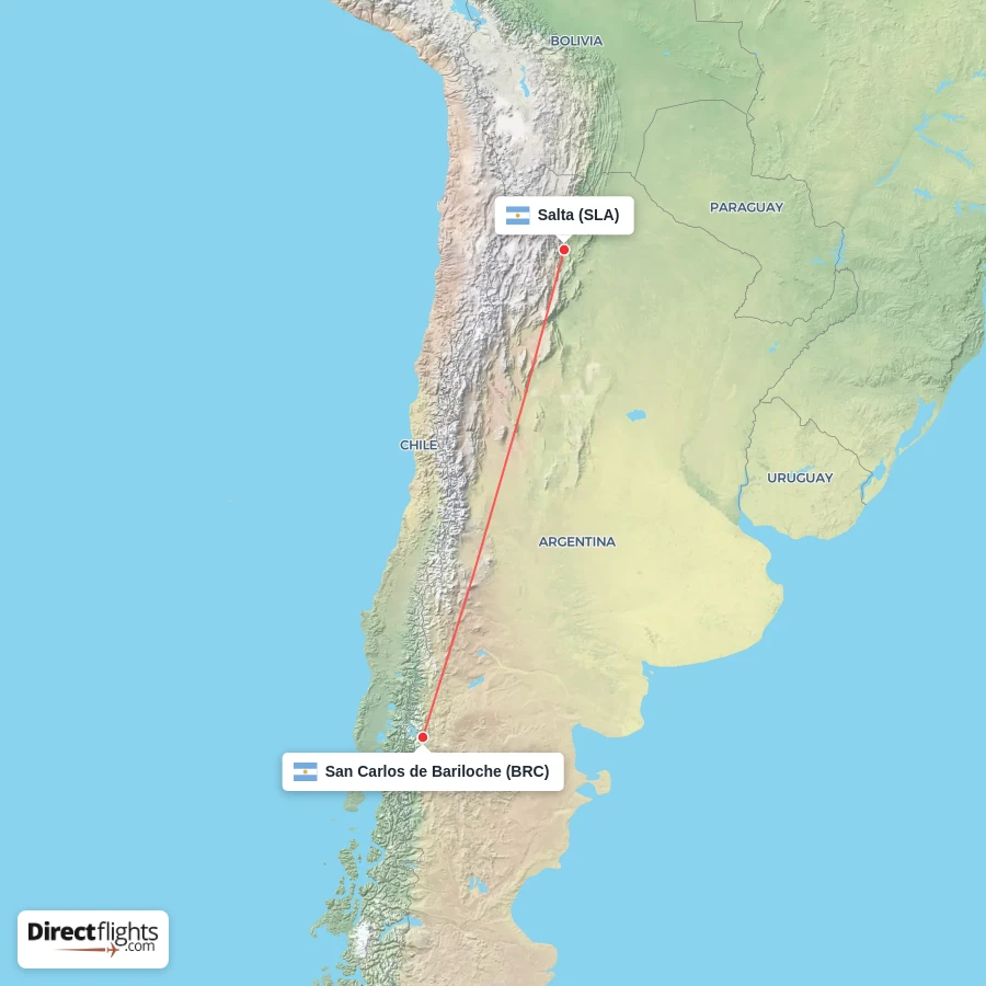 SLA - BRC route map