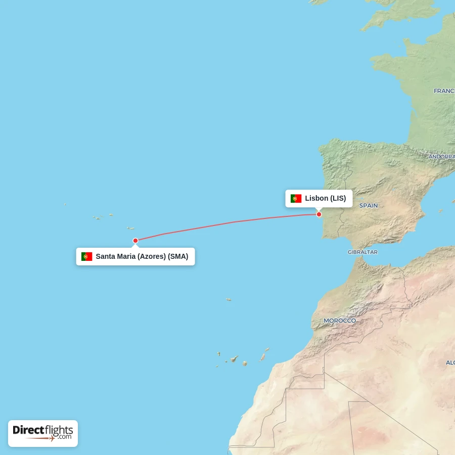 SMA - LIS route map