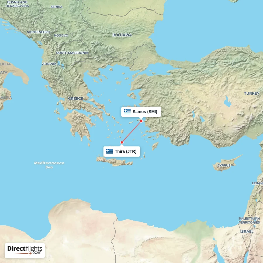 SMI - JTR route map