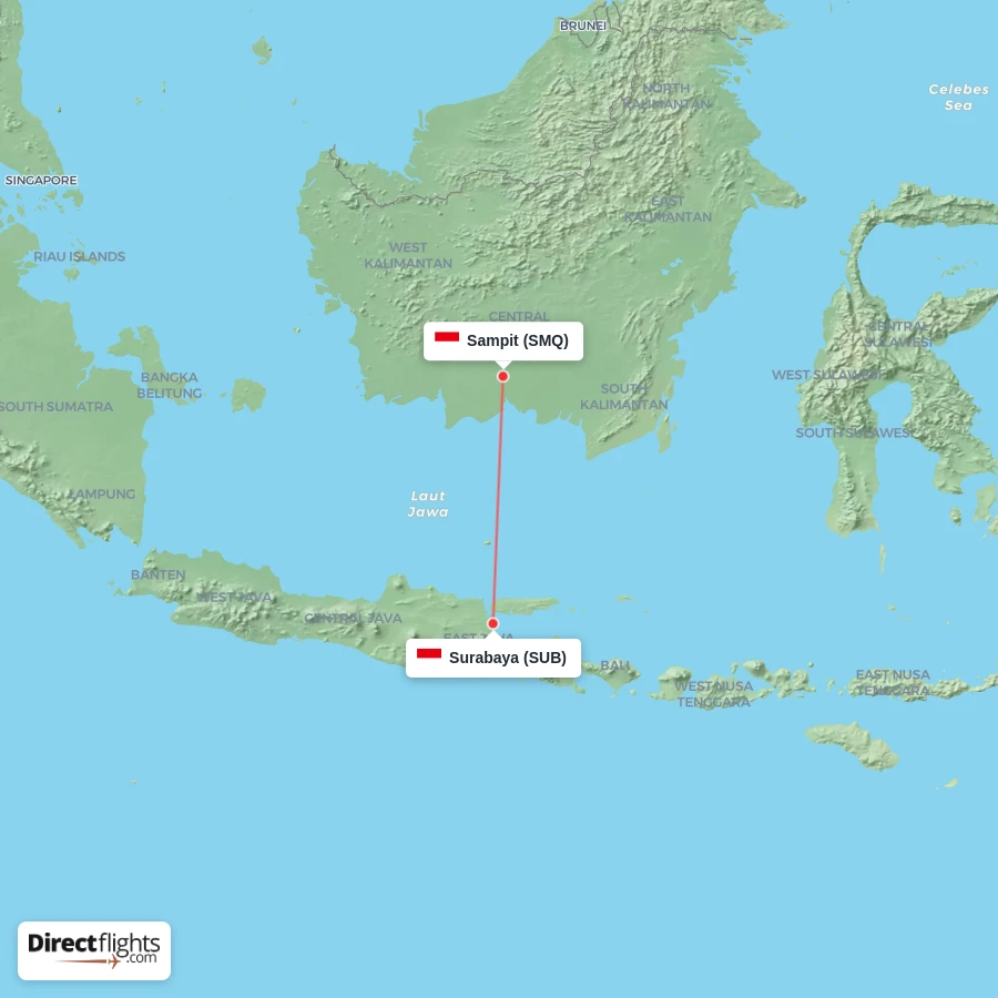 SMQ - SUB route map