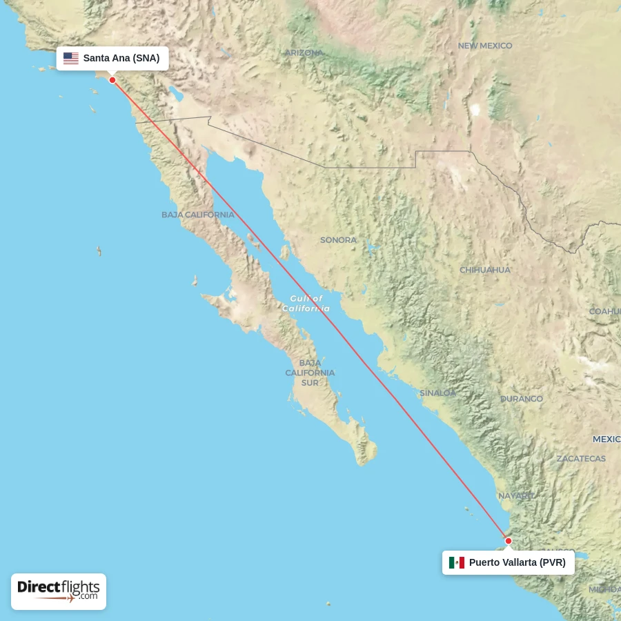 SNA - PVR route map