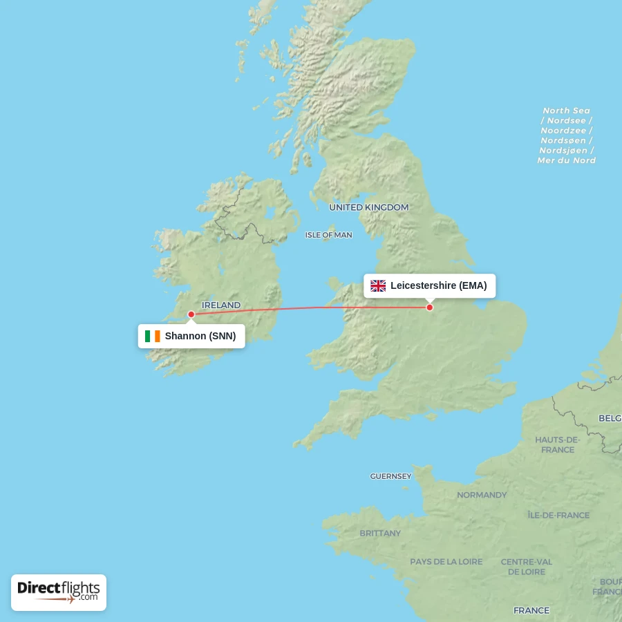 SNN - EMA route map