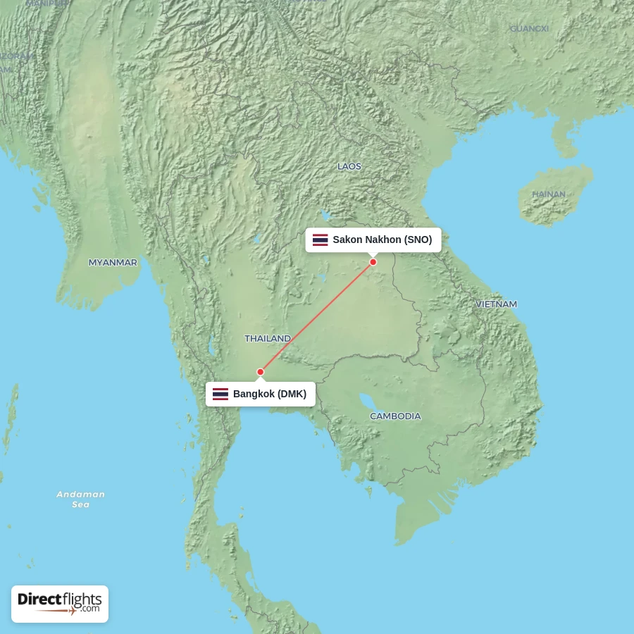 SNO - DMK route map
