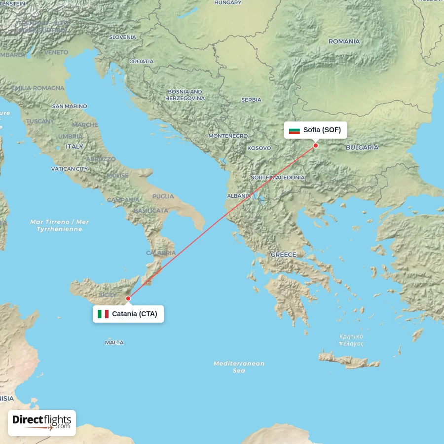 SOF - CTA route map