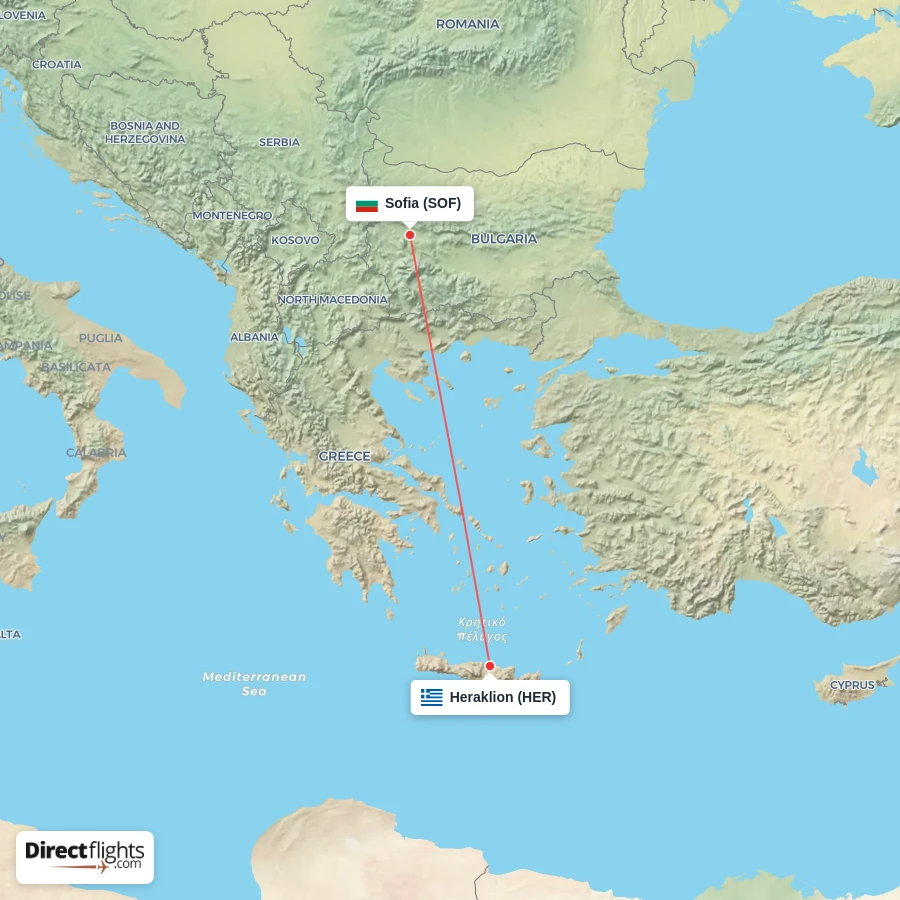SOF - HER route map