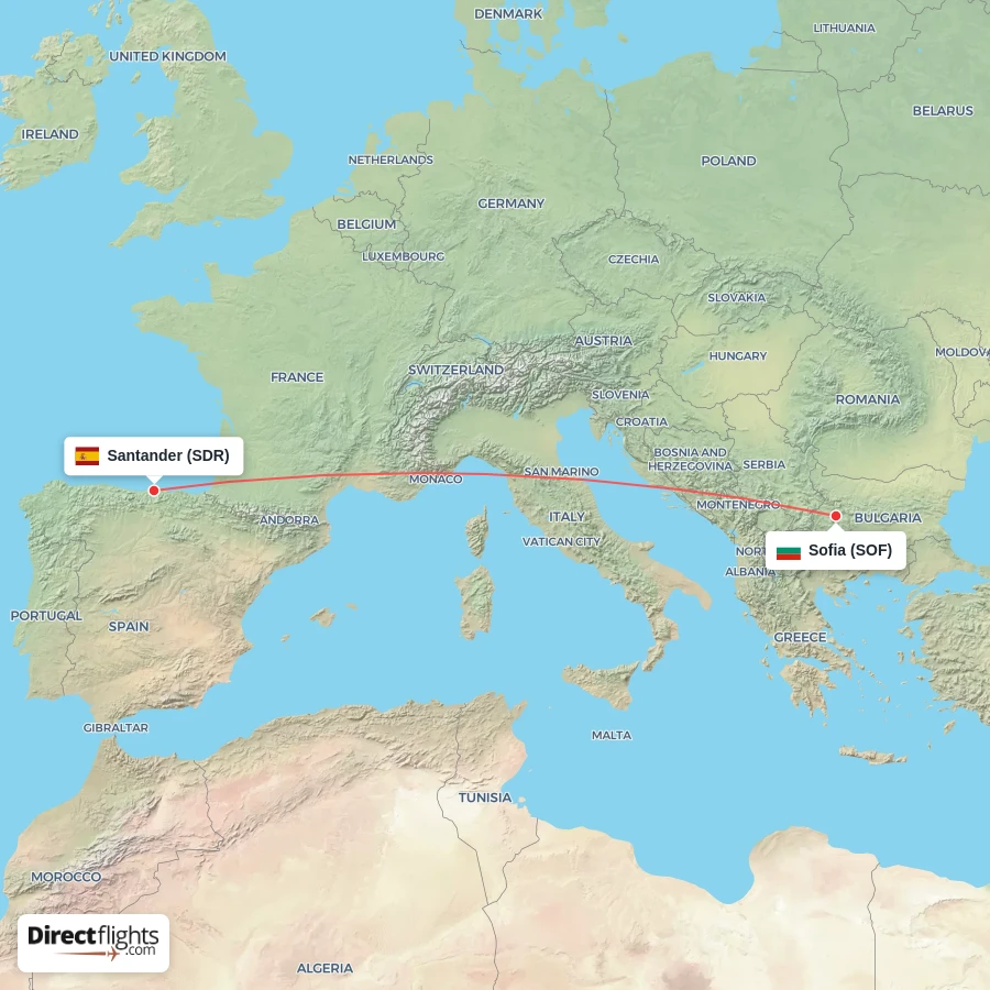 SOF - SDR route map