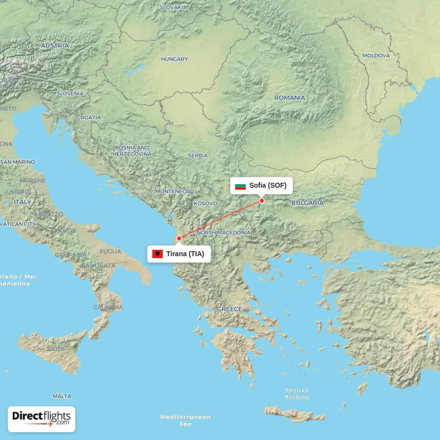 SOF - TIA route map