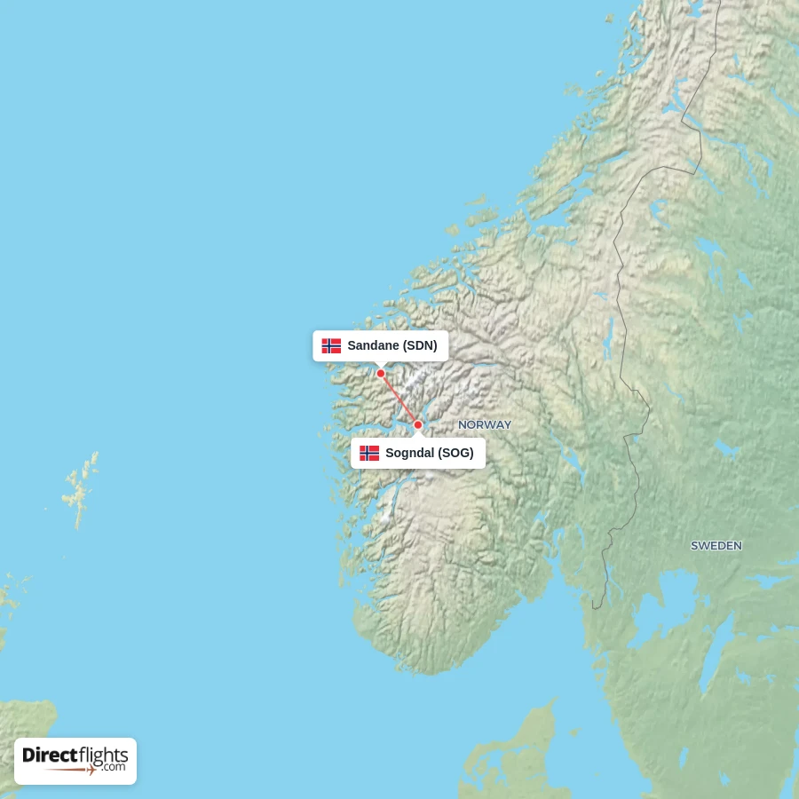 SOG - SDN route map