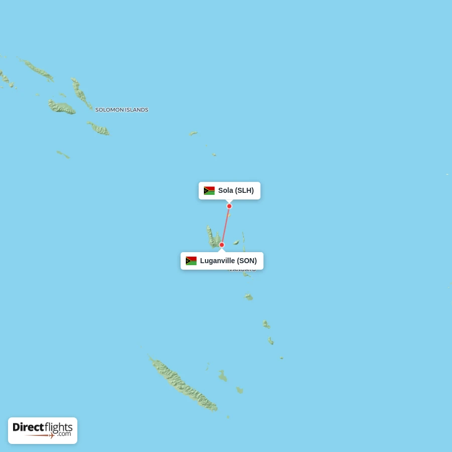 SON - SLH route map