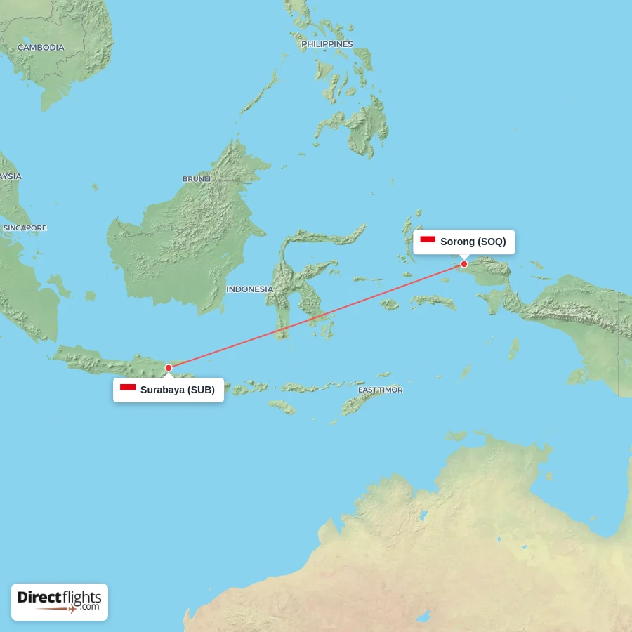 SOQ - SUB route map