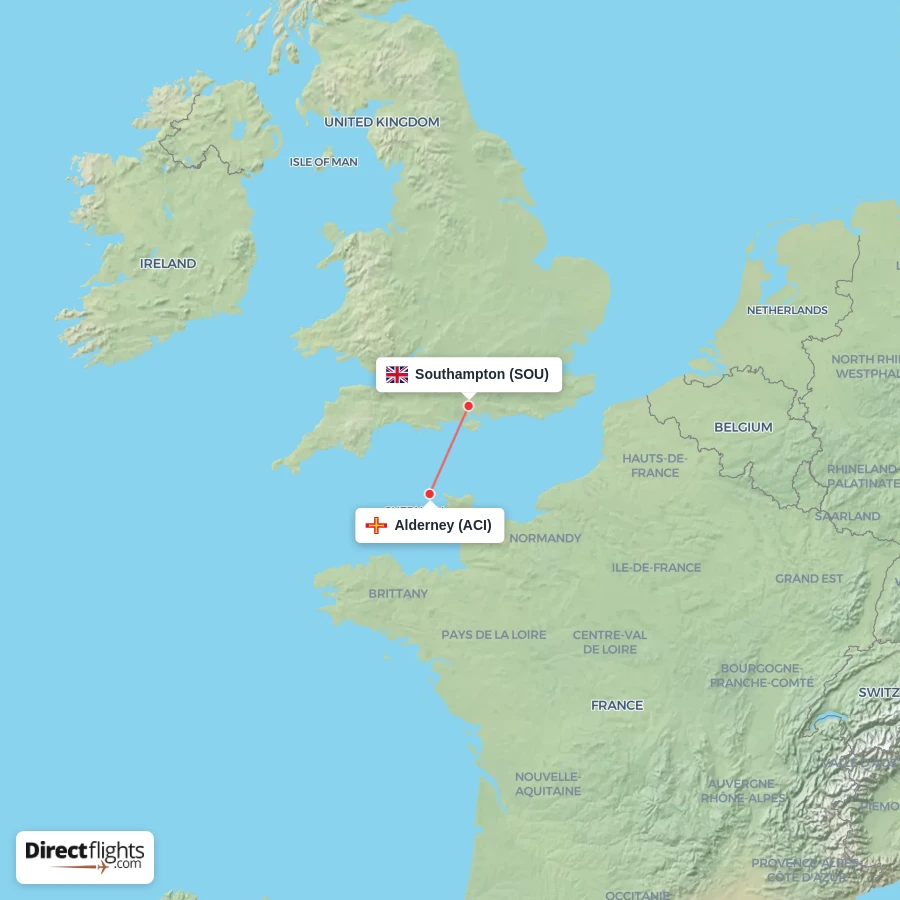 SOU - ACI route map