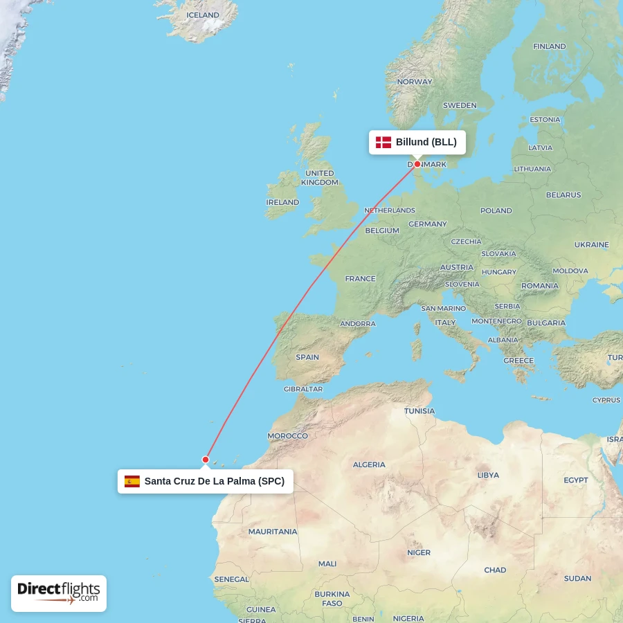 SPC - BLL route map