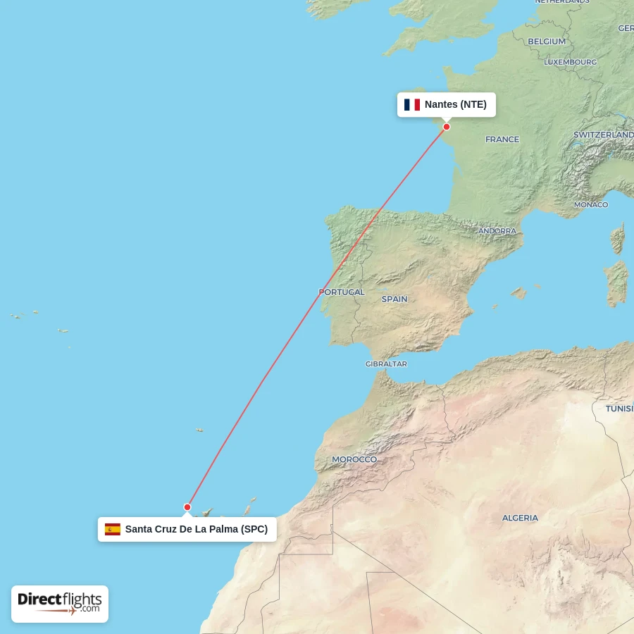 SPC - NTE route map