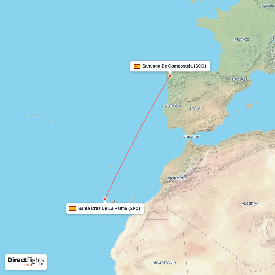SPC - SCQ route map