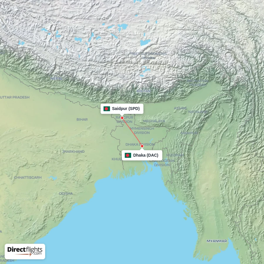 SPD - DAC route map
