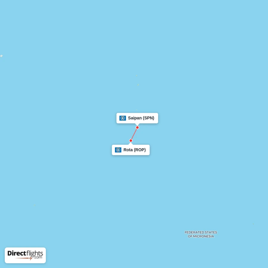 SPN - ROP route map